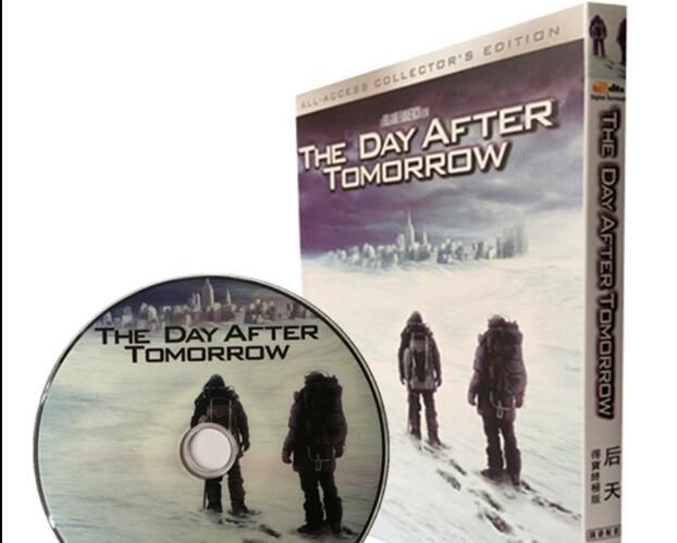 2004災難科幻冒險電影 後天 高清DVD9盒裝 國英雙語