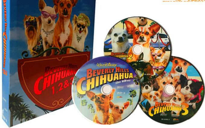 家庭喜劇兒童電影 比利佛拜金狗1-3全集 3碟DVD盒裝 中文字幕