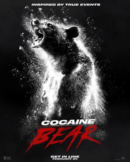 2023美國電影 熊嗨了/熊蓋毒/大毒BEAR 凱麗·拉塞爾 英語中字