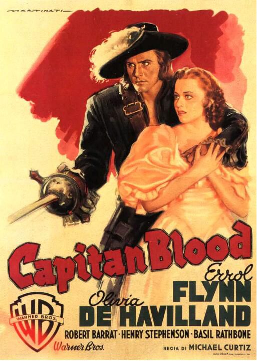 1935電影 鐵血將軍/船長血 Captain Blood 埃羅爾·弗林 英語中字