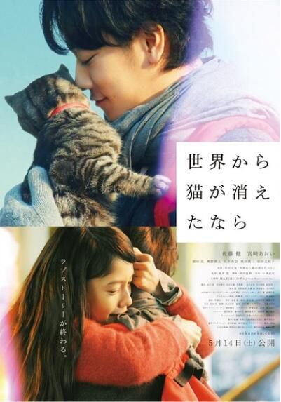 2016年日本奇幻貓咪電影 假如貓從世界上消失了 DVD收藏版 宮崎葵　