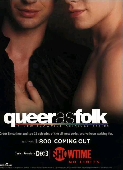 經典同誌美劇《同誌亦凡人 Queer as Folk》（1-5季）全集英語中字 17碟